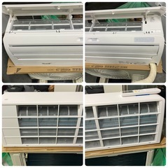 【美品】2025年製 ニトリ ルームエアコン NL-22G-W-IN 100V 2.2kw 主に6畳用の画像