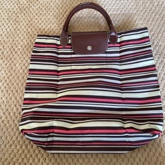 【バッグ3点セット】メッシュトート・ファーバッグ・折り畳みバッグ まとめ売りの画像