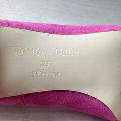 Odette e Odile ピンクパンプス 23cmの画像