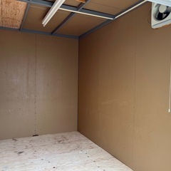 再塗装済！三協フロンテア パンダ3 バイク倉庫 バイクガレージ Panda パンダ 物置 コンテナの画像