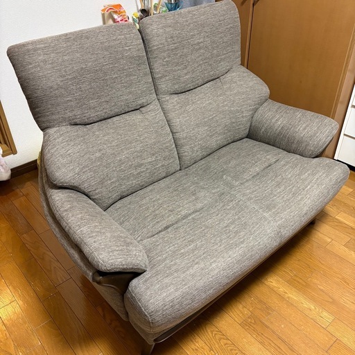 美品 ニトリ 2人掛けソファ コウテイ3