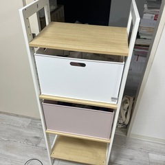 ニトリ4段収納棚の画像