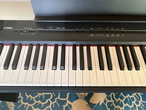 【受け渡しのみ】YAMAHA P-105 電子ピアノ 88鍵ブラック 付属品完備