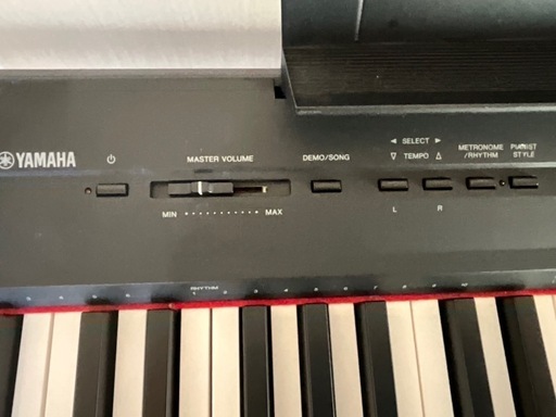 【受け渡しのみ】YAMAHA P-105 電子ピアノ 88鍵ブラック 付属品完備