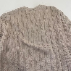 韓国ブランド|セーター| ニット| 長袖| ベージュ|メンズ XXL【新品】 ケーブル編みの画像