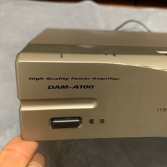 DAM-A100 パワーアンプ」の画像