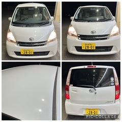 平成23年 8万キロ 燃費良 ダイハツ ムーヴ LA100 軽自動車 岐阜 愛知の画像
