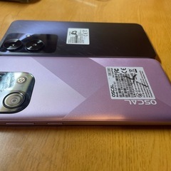 realeme note 60 64GB と flat 1c 32GBの画像