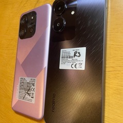 realeme note 60 64GB と flat 1c 32GBの画像