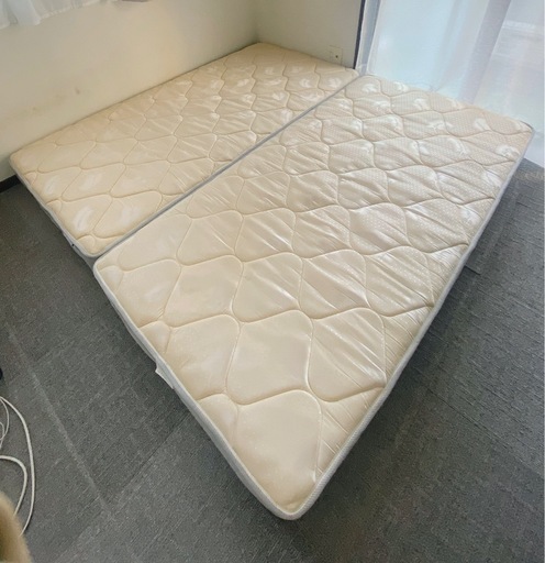 シングルスプリングマットレス2つ (ria) 希望ヶ丘の寝具《マットレス