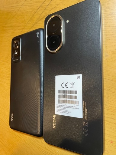 redmi A5 と tcl 501