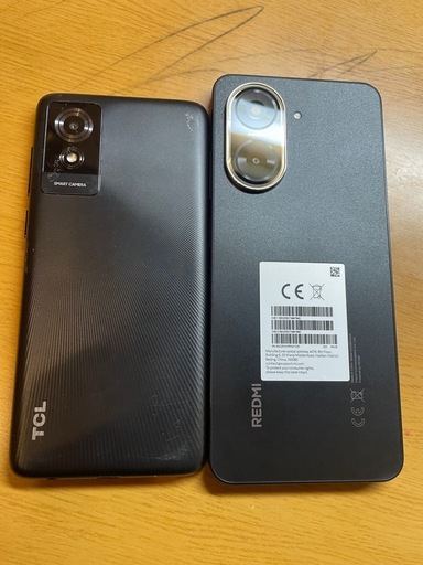 redmi A5 と tcl 501
