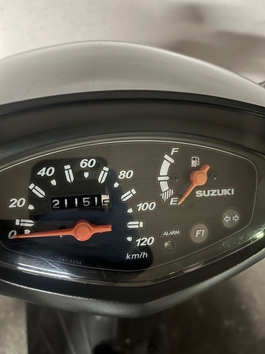 　自賠責残アリ　スズキ　アドレス　リミテッド　V125G CF4EA