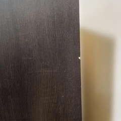 カラーボックス 3段 ダークブラウン 扉無しの画像