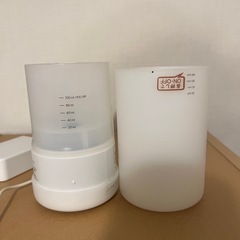 無印　アロマディフューザー　ライト　タイマー付き　加湿器の画像