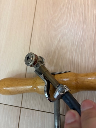 SILCA hirameポンプヘッド 仏式 フロアポンプ 空気入れ ヒラメ　横型