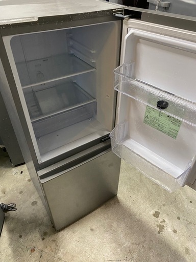 NO B860?福岡市内配送設置無料✨?冷蔵庫 ブラッシュシルバー AQR-13K-S [126L /2ドア /右開きタイプ] [冷凍