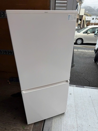 NO B864?福岡市内配送設置無料✨?AQUA アクア 冷蔵庫（168L・右開き） ミルク AQR-17M（W）2022年式