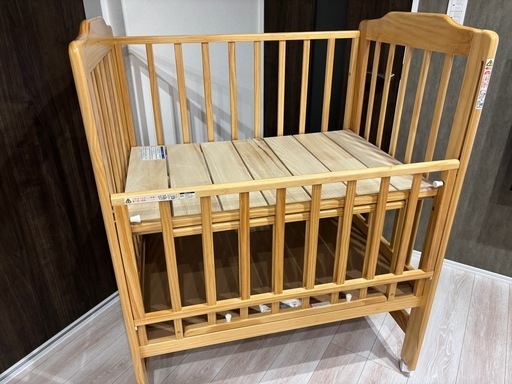 カトージベビーベッドハイシート (ak) 桜木のベッド《ベビーベッド》の