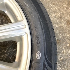 165／55R15新品タイヤと中古ホイール付きの画像