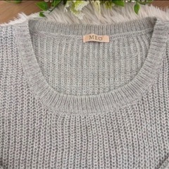 🉐まとめ売り🉐リブ編みニットの画像