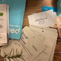 韓国 フェイスマスク パック パット　まとめ売りの画像