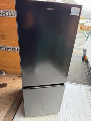 NO B869?福岡市内配送設置無料✨?アイリスオーヤマ 冷蔵庫 156L 自動霜取機能付き (幅約48cm) 冷凍室48L 右開き 