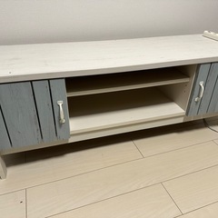 【ニトリ】キャビネット&ローボードセット(マリーナ7085D, 4511D WW & BL)の画像