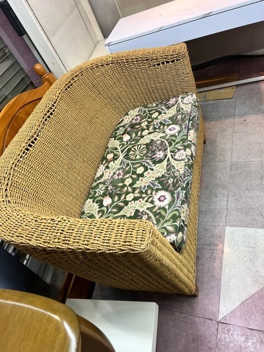 ラタンソファー