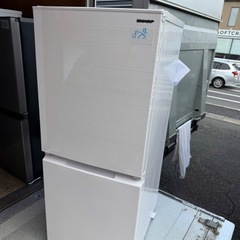 NO B875🌈福岡市内配送設置無料✨🌈冷蔵庫 ホワイト系 SJ-D15G-W [152L /2ドア /右開き/左開き付け替えタイプ] [冷凍室 58L] 2021年の画像