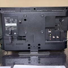 SHARP AQUOS 液晶テレビ 2T-C19DEの画像
