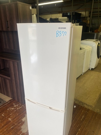 NO B877?福岡市内配送設置無料✨?冷蔵庫 162L 一人暮らし 2ドア 家庭用 幅47.4cm IRSE-16A-CW ホワイト