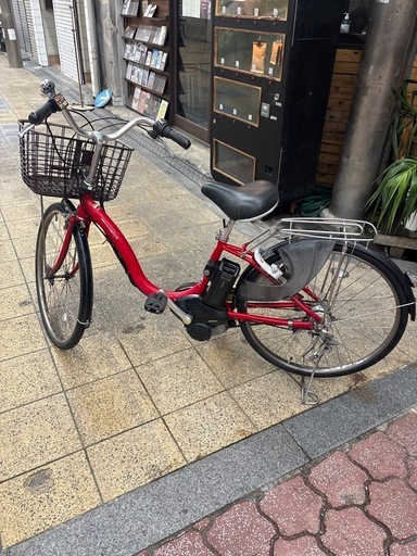 YAMAHA　電動アシスト自転車　バッテリー＆充電器付き