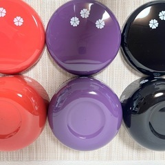 【決まりました】お椀3個 レトロの画像