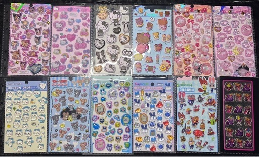シール帳 完成品