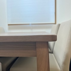 【取引中】ニトリダイニングテーブル＆チェアセットの画像