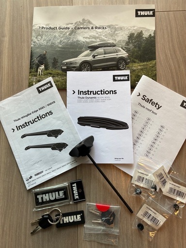 THULE ルーフボックス Dynamic800M ✖️WingBar