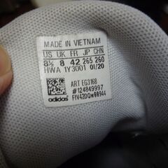 アディダス　メッシュシューズ　レア品１万２０００円の品　２６．５の画像