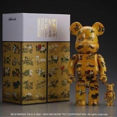 新品未開封　ベアブリック　百花図400%の画像