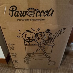 【新品】ペットカート キャリーカート 分離型 4輪 折りたたみ収納 耐重15kg の画像