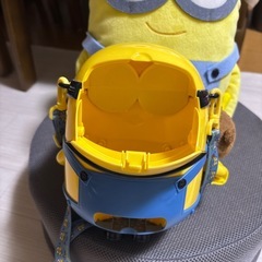 [取引き者決定]ミニオンぬいぐるみ、ポップコーン入れの画像