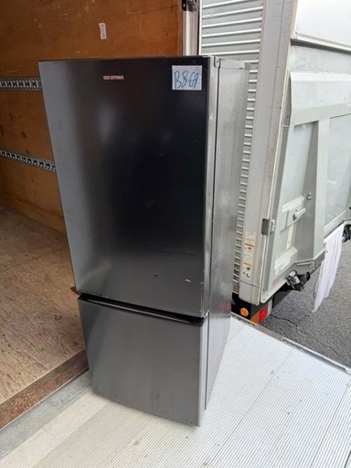 NO B869?福岡市内配送設置無料✨?アイリスオーヤマ 冷蔵庫 156L 自動霜取機能付き (幅約48cm) 冷凍室48L 右開き 