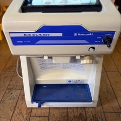 【お値引き可能
】業務用かき氷機　初雪の画像