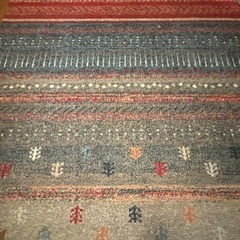 ギャッベ　ラグの画像