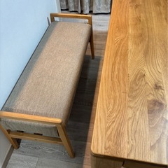 ニトリ　ダイニングテーブル&チェアセットの画像