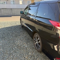 車検とりたて！エスティマ　アエラス  H21年式　車検令和10年3月 4WD 黒の画像