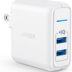 Anker 急速充電器2台＋ケーブル2本の画像