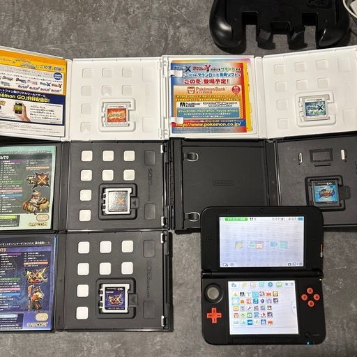 【3DS】本体、充電器、ソフト、ソフト付属品
