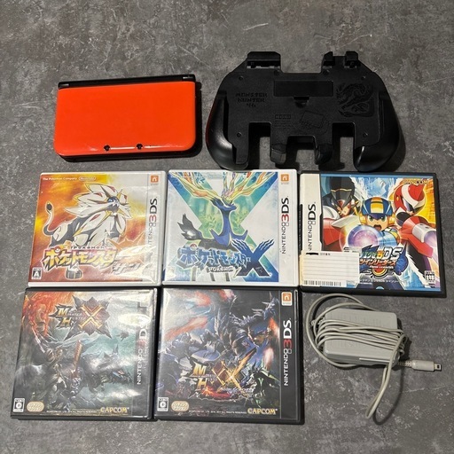 【3DS】本体、充電器、ソフト、ソフト付属品