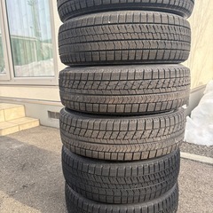 15インチ　185/60r15　vrx2　スタッドレスタイヤ 　ホイールセットの画像